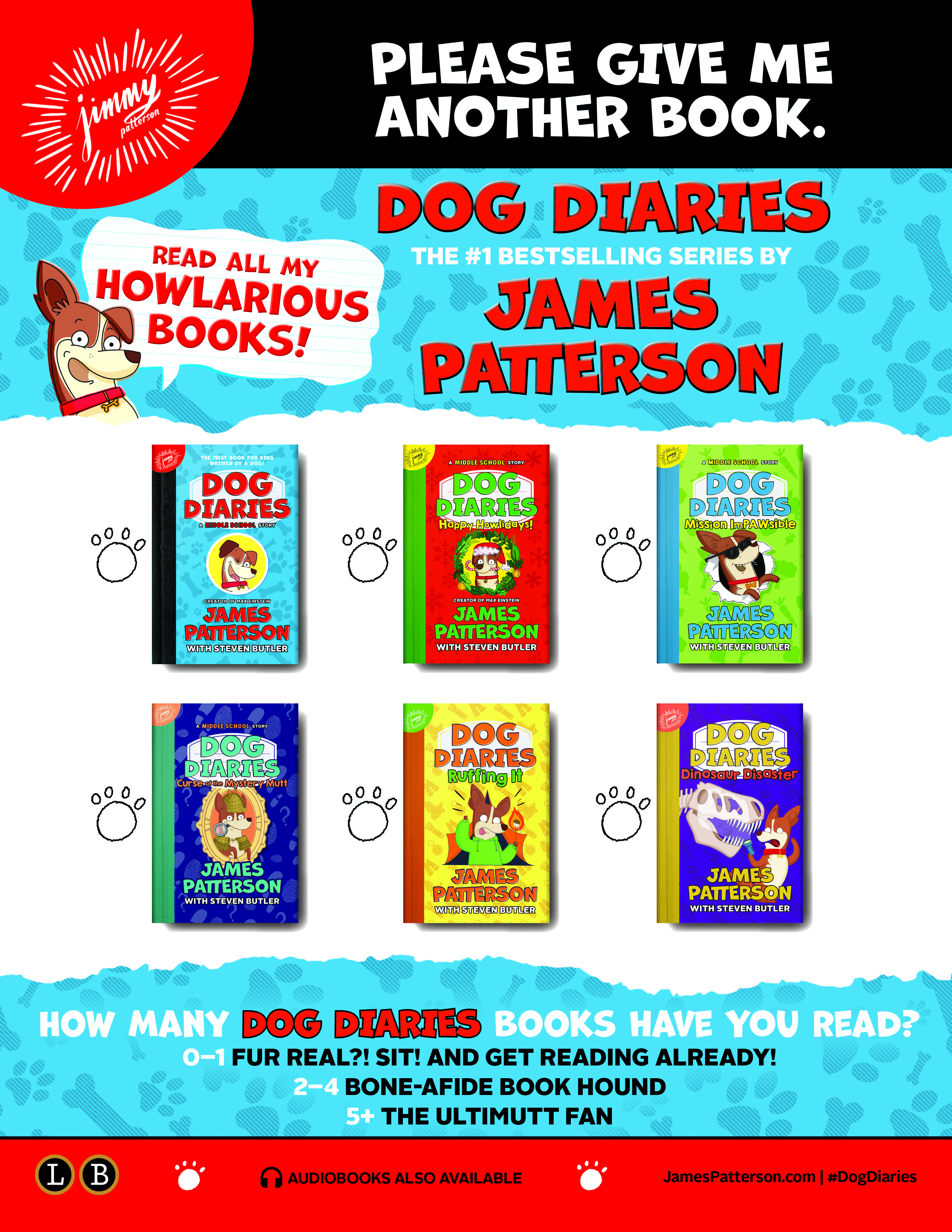 james patterson dog diaries books in order